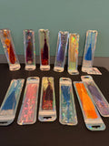 Resin bookmarks with tassel